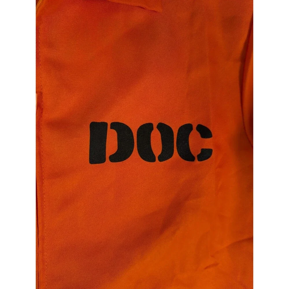 Prisoner Convict Jail Bird Orange Jumpsuit Dept Of Corrections S/M